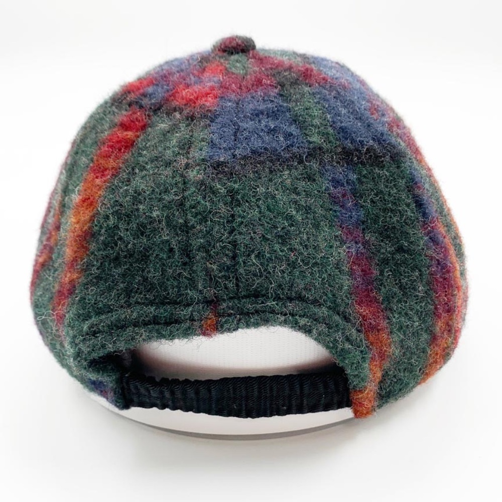 *SOLD* Woolrich Vtg Wool Hunting Hat Buffalo Plaid - Picture 5 of 11